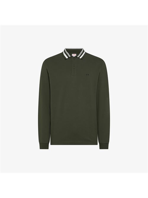 polo collar multistripes ls SUN 68 | A4510474